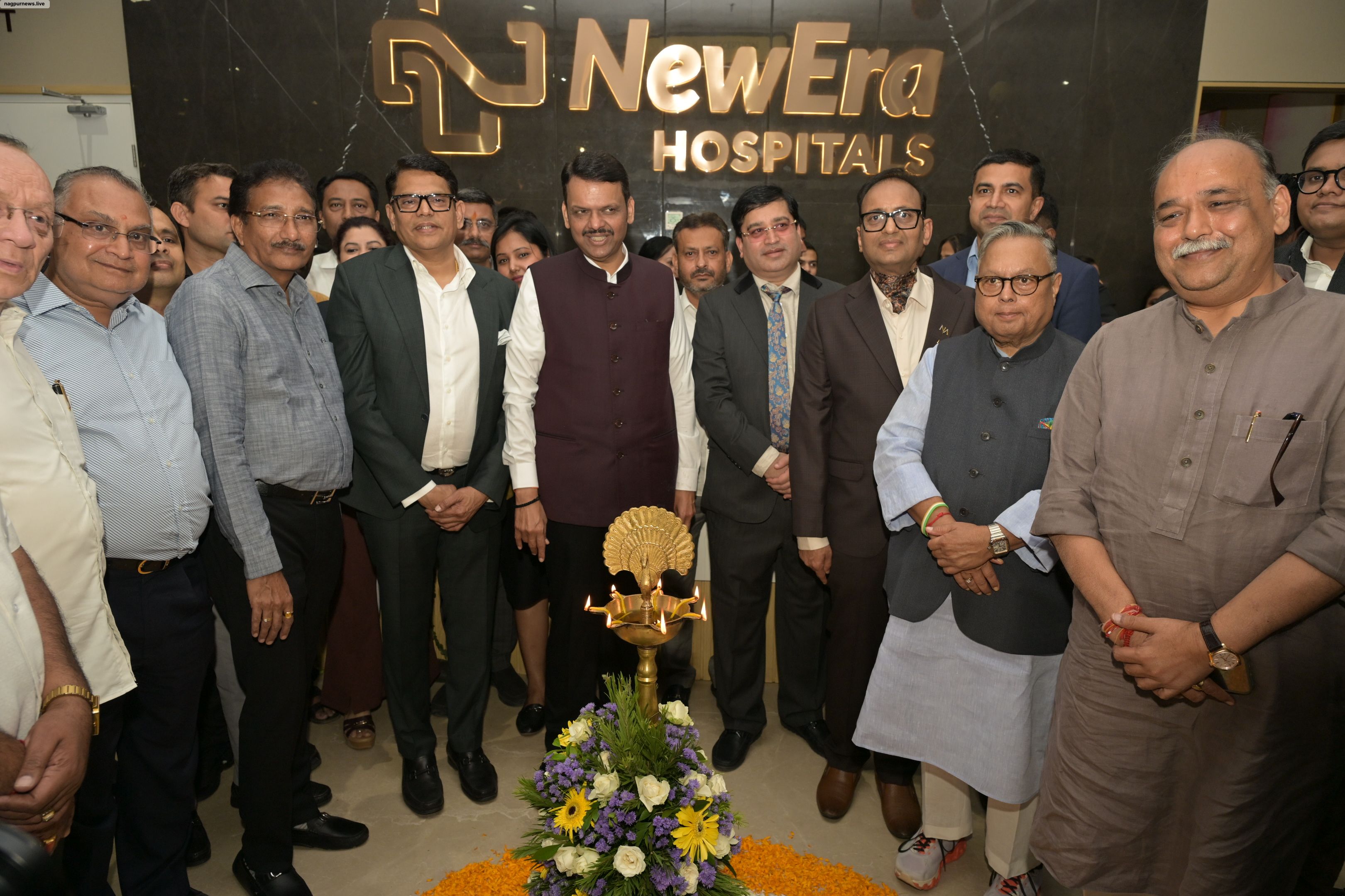NewEra Hospitals Inaugurates 300-Bed Flagship Hospital in Nagpur’s Wardhaman Nagar; Devendra Fadnavis Attends Ceremony